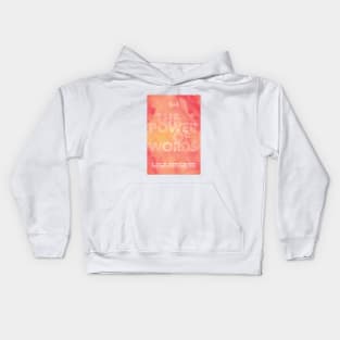 "The Power of Words" by Shannon Guibault (Rockville High) Kids Hoodie